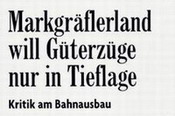 Gterzge nur in Tieflage