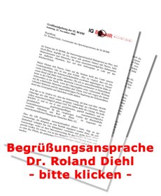 Begrüßungsansprache