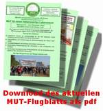 Das neue MUT-Flugblatt ist da!