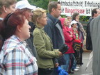 Protestaktion gegen Erörterung 6